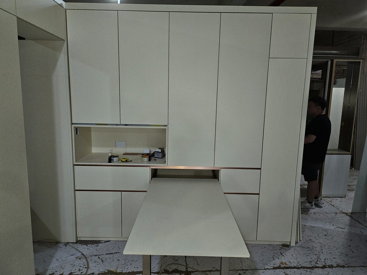 匯景花園 · 全屋裝修實錄 廠房預製・試裝檢查 相片 2